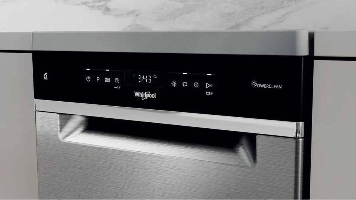 Whirlpool WSFO3O34PFX Vaatwasser - 10 Couverts - 45cm