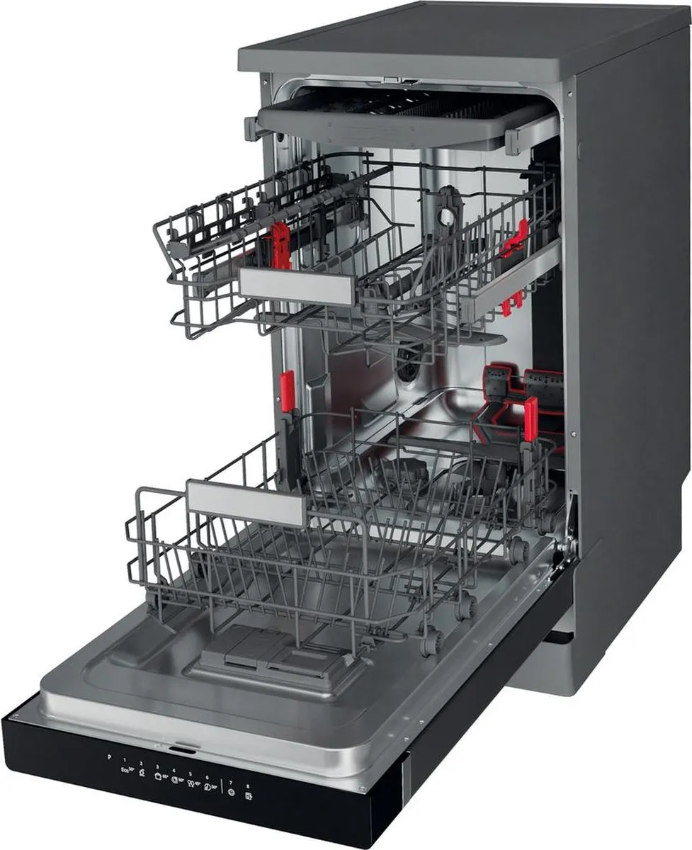 Whirlpool WSFO3O34PFX Vaatwasser - 10 Couverts - 45cm