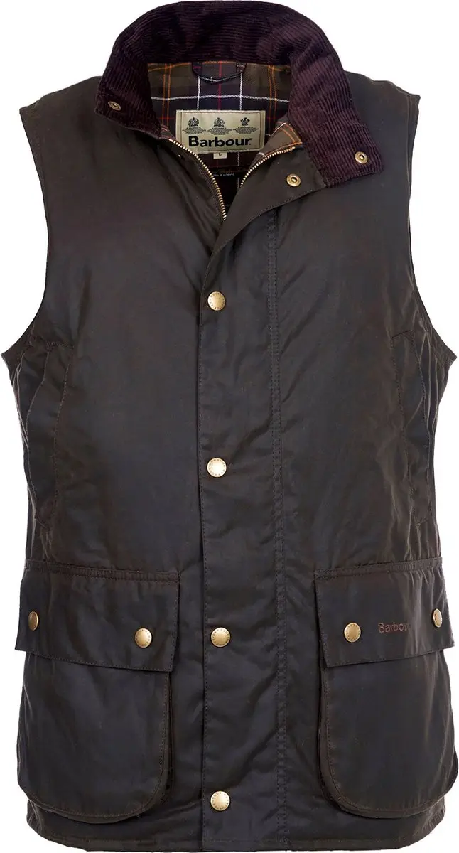 Barbour Westmoreland Wax Bodywarmer Olijfgroen