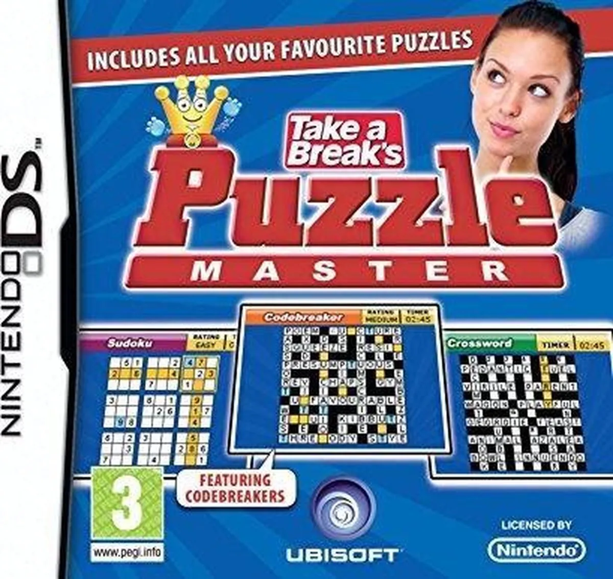 Nintendo Take A Breaks Puzzle Master Nintendo DS