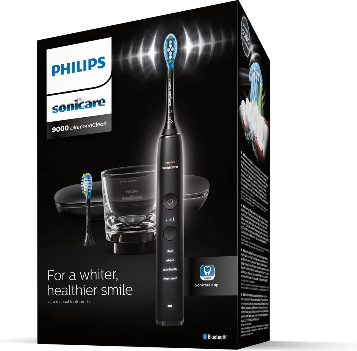 Philips Sonicare 9000 Series HX9913/18 Elektrische Tandenborstel - Zwart