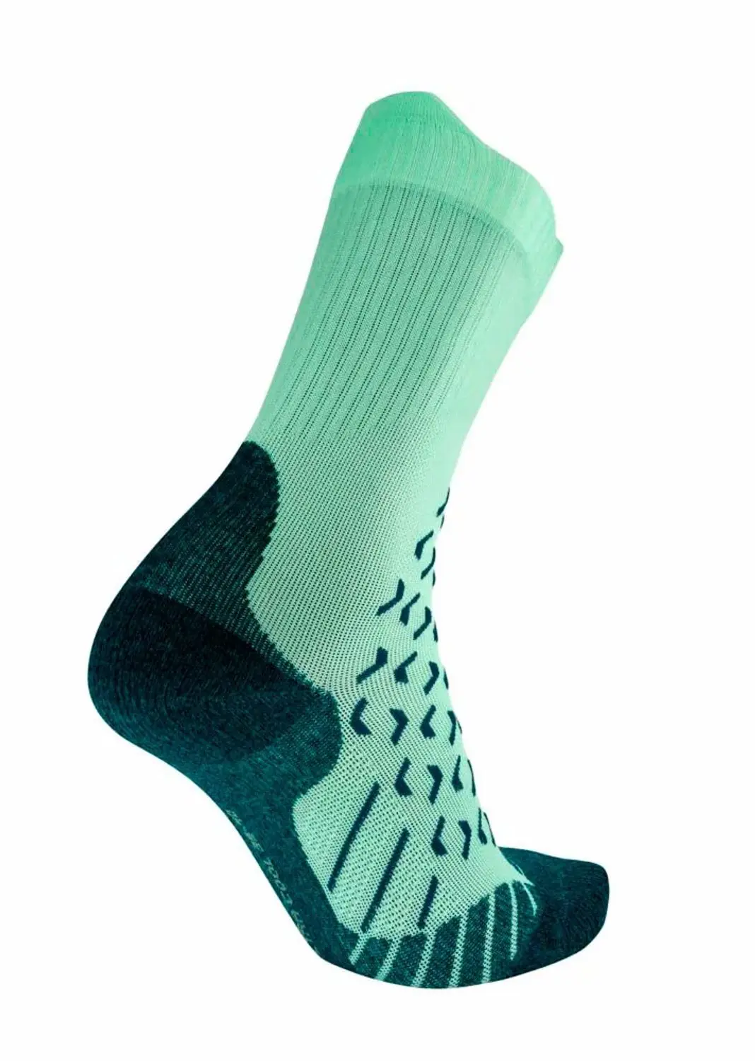 Therm-ic Outdoor Ultra Cool Crew Sokken Dames - Zeegroen - afbeelding 2 van 5