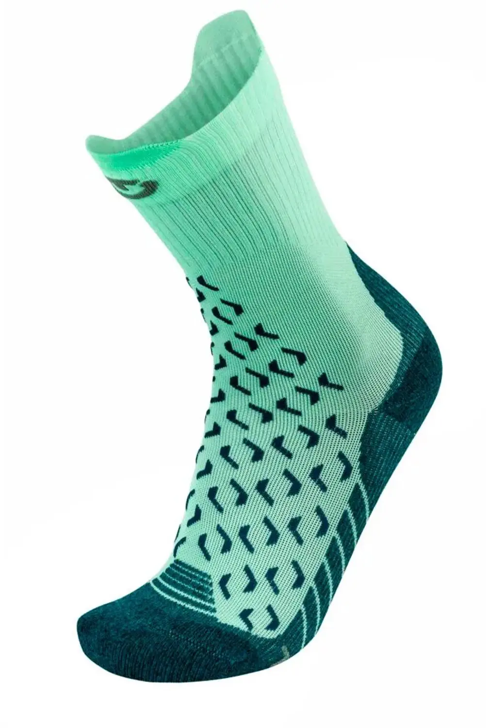 Therm-ic Outdoor Ultra Cool Crew Sokken Dames - Zeegroen - afbeelding 5 van 5