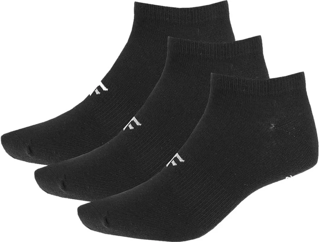 4F Sokken Dames Zwart 3-Pack Maat 35-38