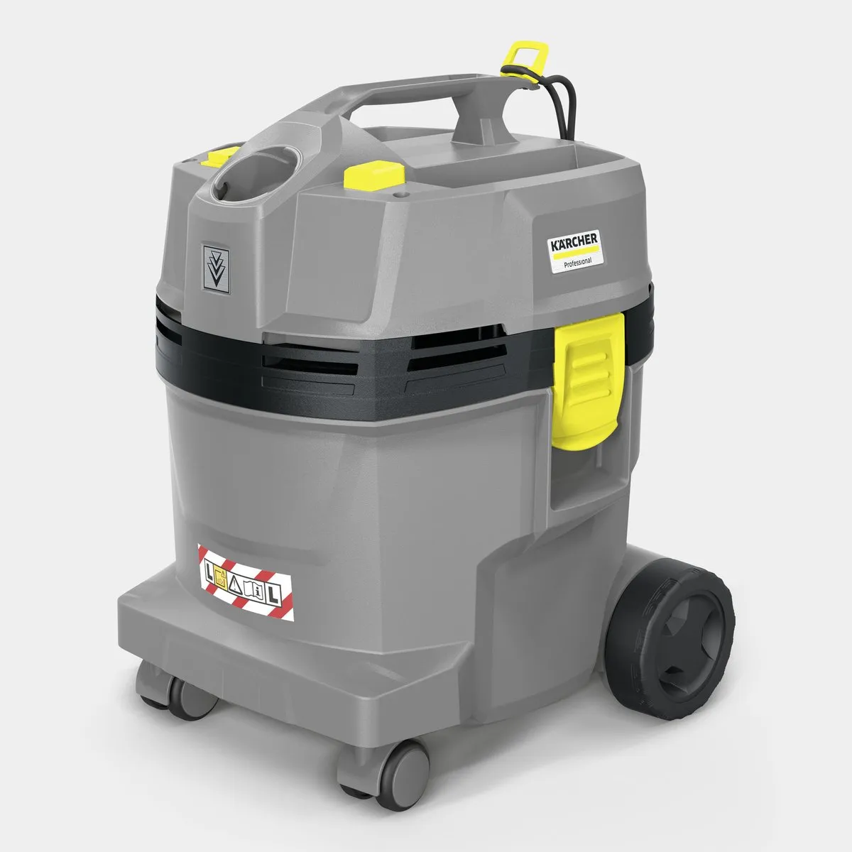 Kärcher Professional NT 22/1 Ap L Stofzuiger - 1300W 22L Grijs/Zwart/Geel