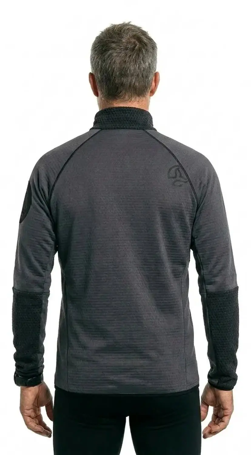 Ternua Ragger Fleece Jas - Whales Grey - XL - afbeelding 3 van 6