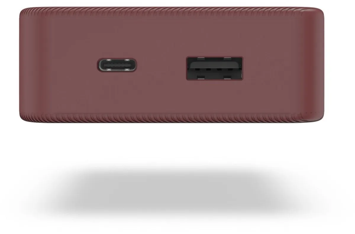 Hama Powerbank - Color - 20000mAh - 15W - 1x USB-C, 1x USB-A - Rood