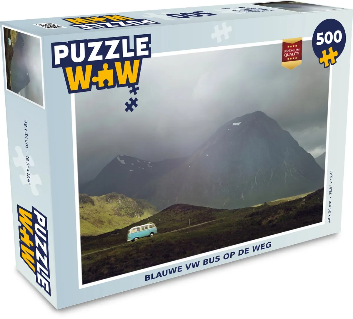 PuzzleWow Puzzel Bus Bergen 500 Stuks