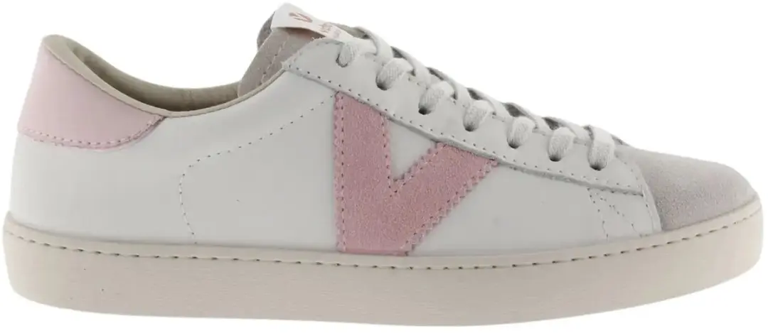 Sportschoenen van Berlijns leer en splitleer Victoria
