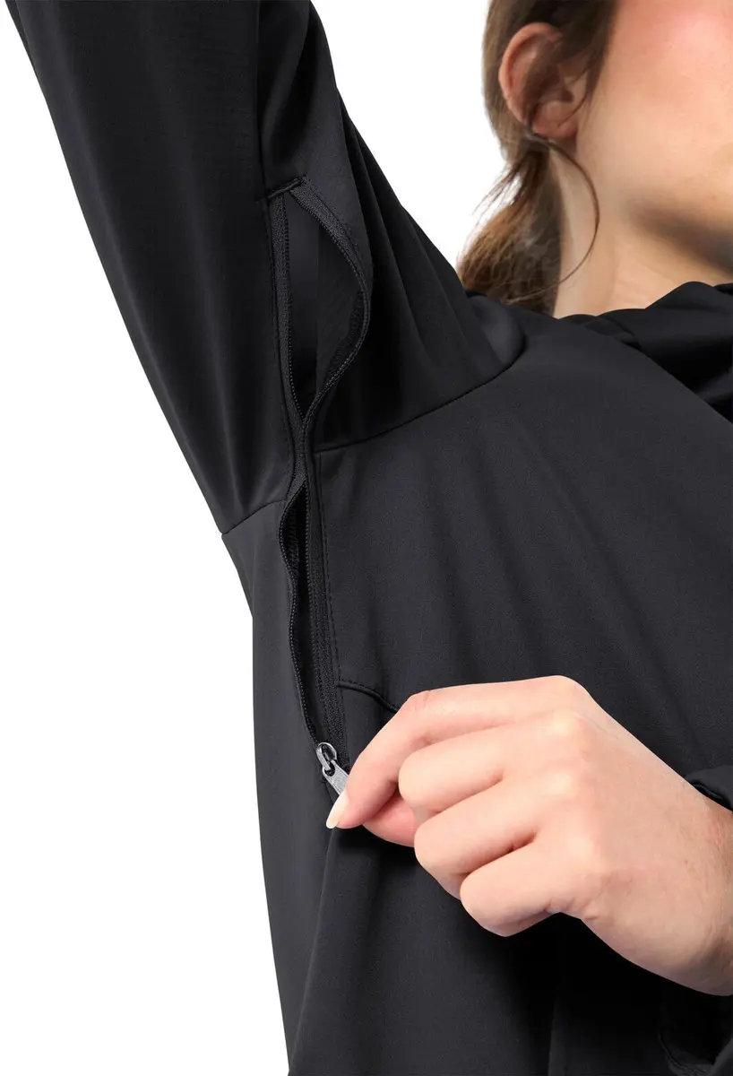 VAUDE All Year Elope II Softshell Jas - Phantom Black - afbeelding 4 van 6