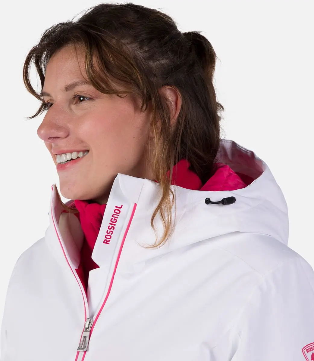 Rossignol Strawpile Ski Jas Dames - Wit - afbeelding 5 van 6