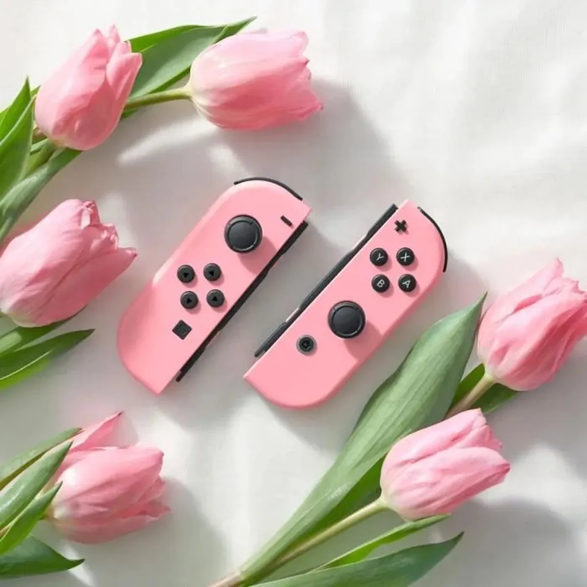 Nintendo Switch Joy-Con Paar Pastel Roze - 10013375 - afbeelding 6 van 6
