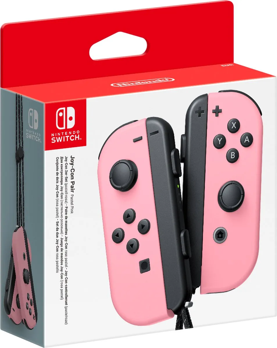 Nintendo Switch Joy-Con Paar Pastel Roze - 10013375