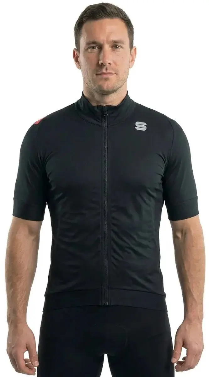Sportful Fiandre Pro Kortmouwjas Zwart L Man