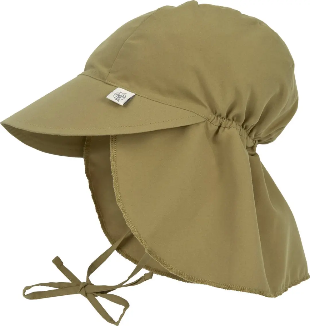 Lässig Hoed Flaphoedje met UV-bescherming Splash & Fun moss, 03-06 mnd. Maat43/