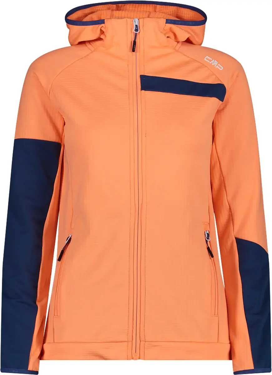 CMP Dames Waterdichte Jas met Capuchon - Blauw - 2XL - afbeelding 3 van 6