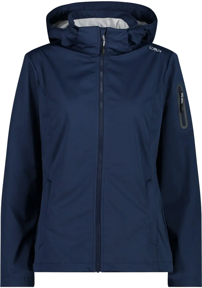 CMP Dames Waterdichte Jas met Capuchon - Blauw - 2XL - afbeelding 5 van 6