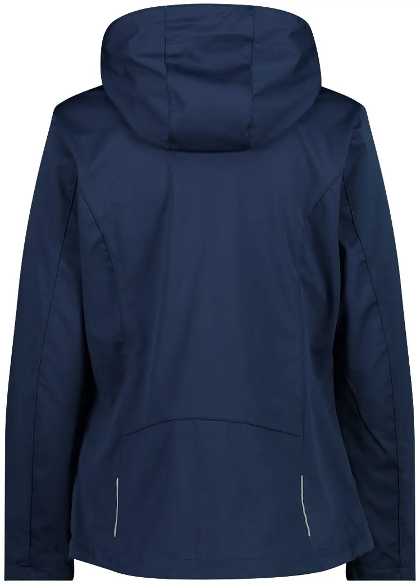 CMP Dames Waterdichte Jas met Capuchon - Blauw - 2XL - afbeelding 6 van 6