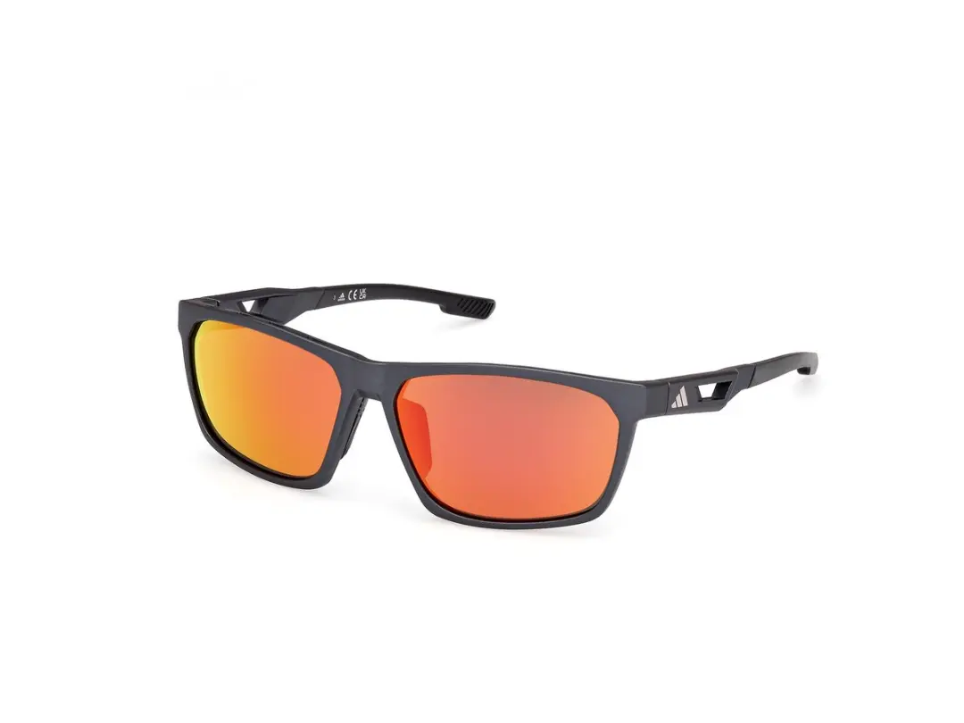 Adidas Sport Sp0101 Zonnebril Zwart