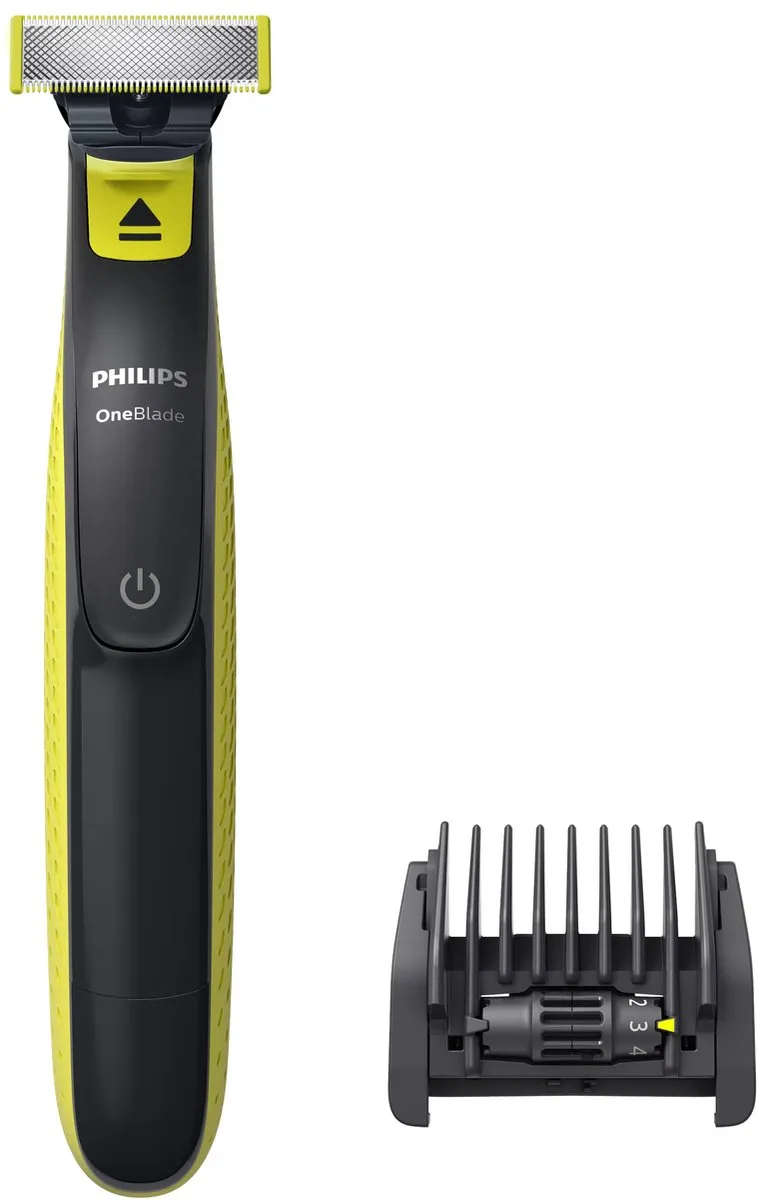 Philips OneBlade QP2721/20 Trimmer & Scheerapparaat - 2 Opzetstukken - Zwart/Groen