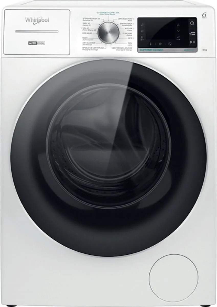 Whirlpool W8 W846WR BE Wasmachine 8kg 1351 RPM