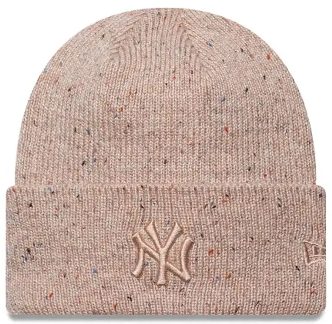New Era Glitter Beanie New York Yankees Dames - Beige - afbeelding 5 van 5