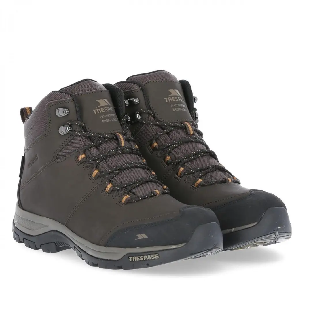 Trespass Hiram Heren Wandelschoenen Mid Cut - Earth - afbeelding 6 van 6
