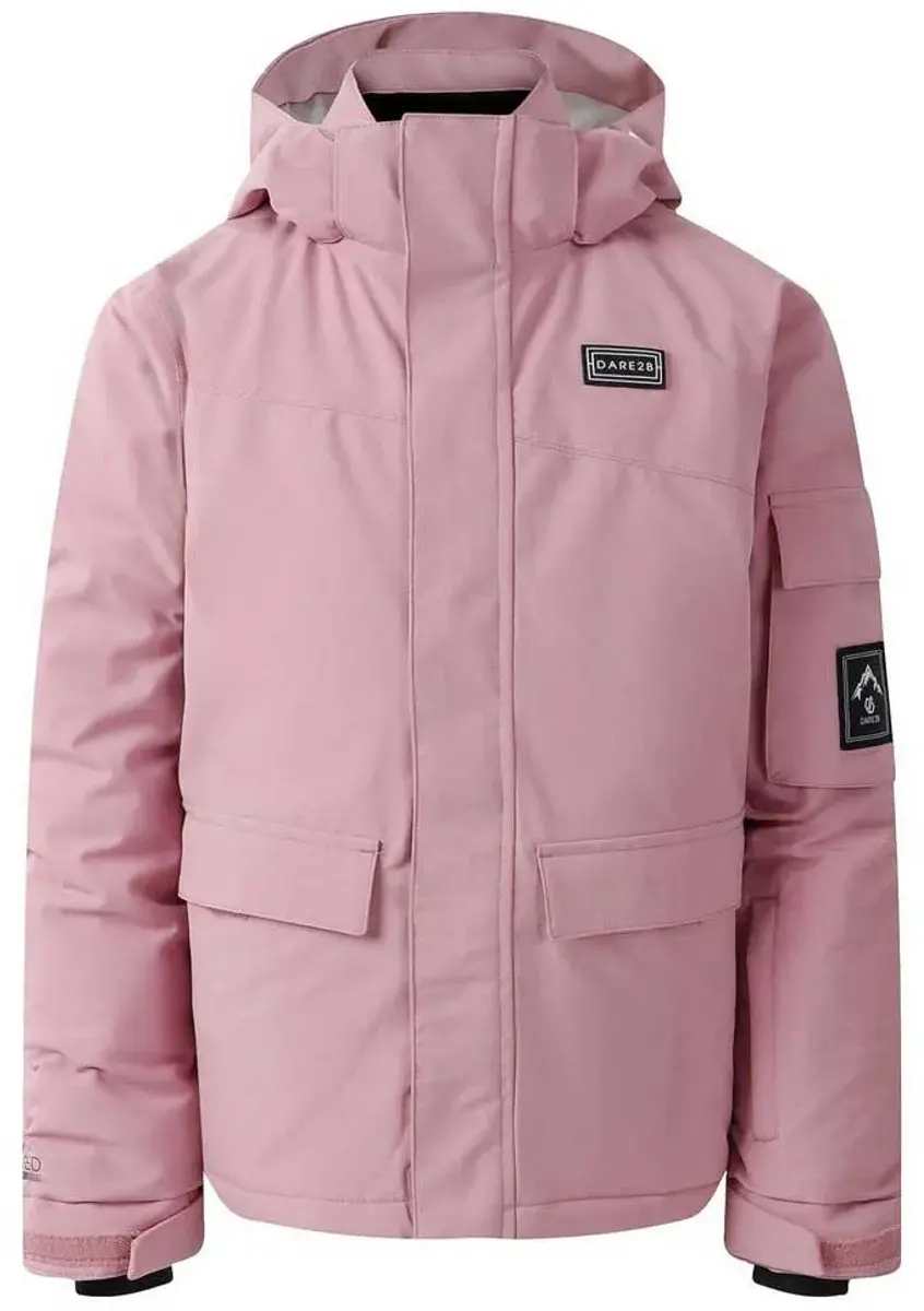 Dare 2b Shredder Kinder Ski-Jas - Roze 176 - afbeelding 3 van 6