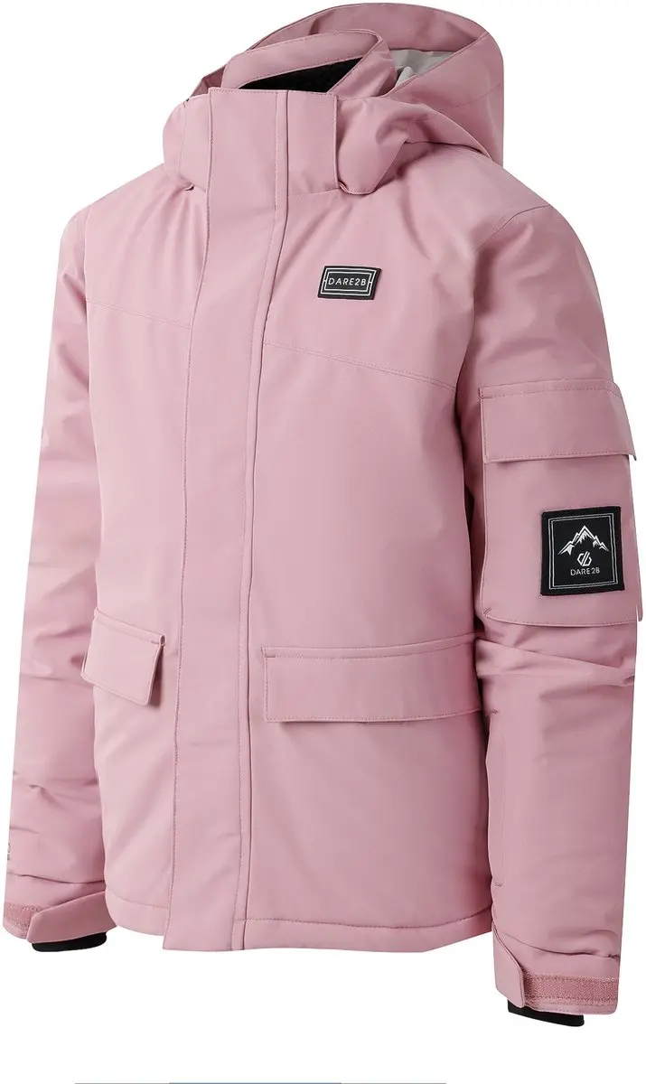 Dare 2b Shredder Kinder Ski-Jas - Roze 176 - afbeelding 5 van 6