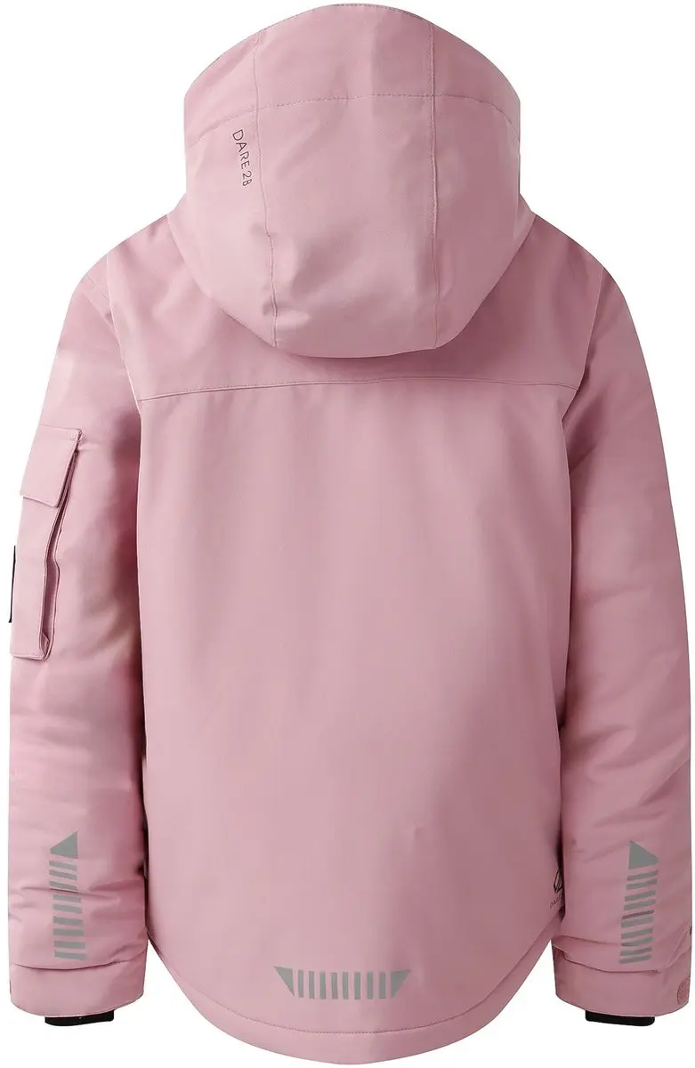 Dare 2b Shredder Kinder Ski-Jas - Roze 176 - afbeelding 6 van 6