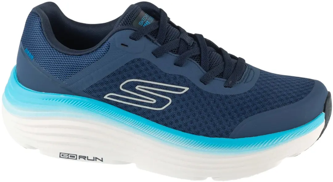 Skechers Max Cushioning Endeavor, Mannen, Marineblauw, Hardloopschoenen, maat: 4