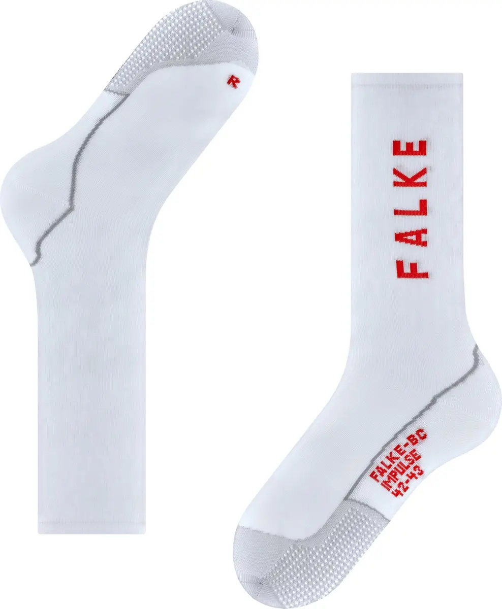 FALKE BC Impulse Fietssokken - Wit - Maat 42-43 - afbeelding 5 van 6