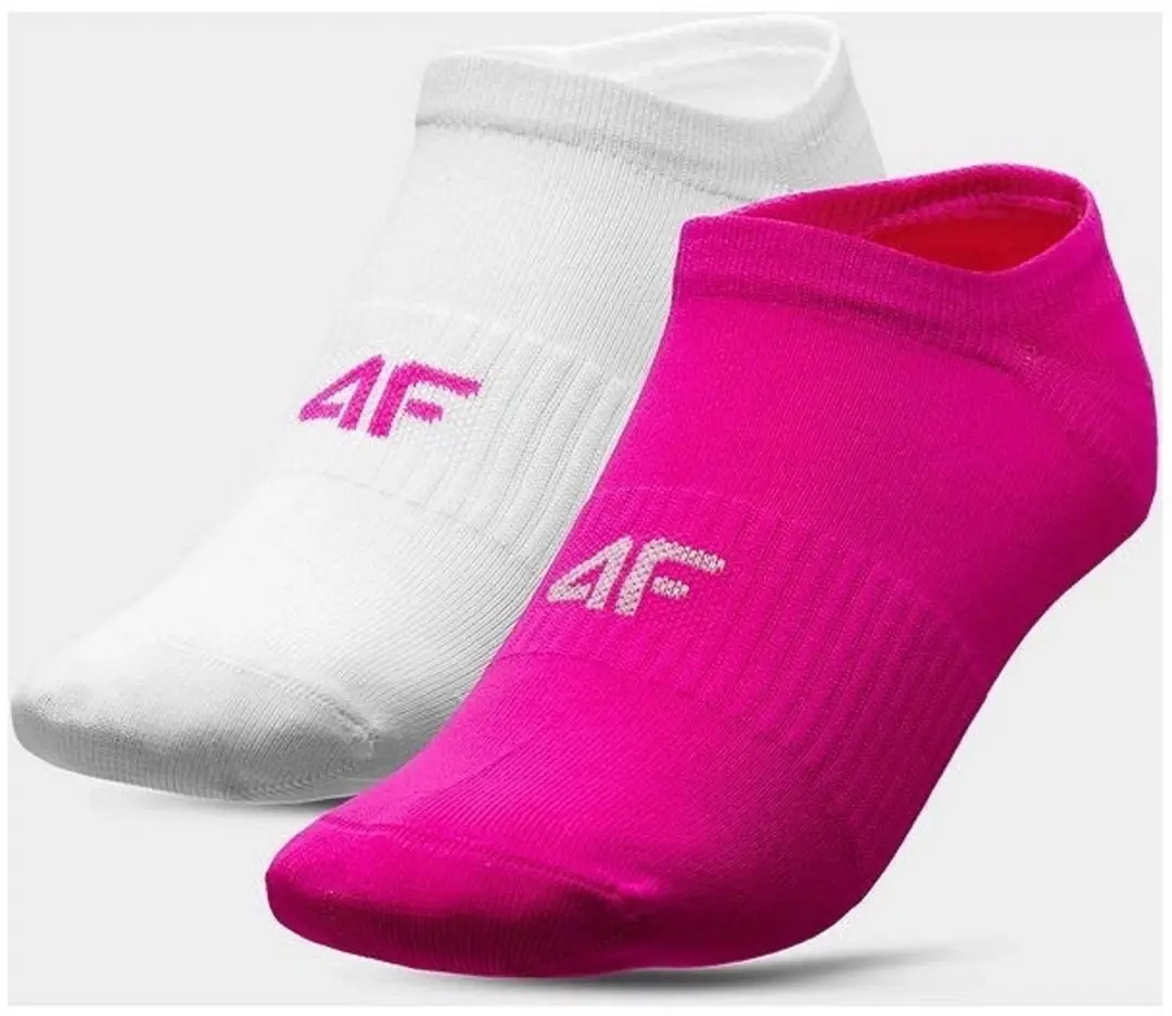 4F Dames Sokken Casual Enkelhoog 2-Pack Maat 39-42