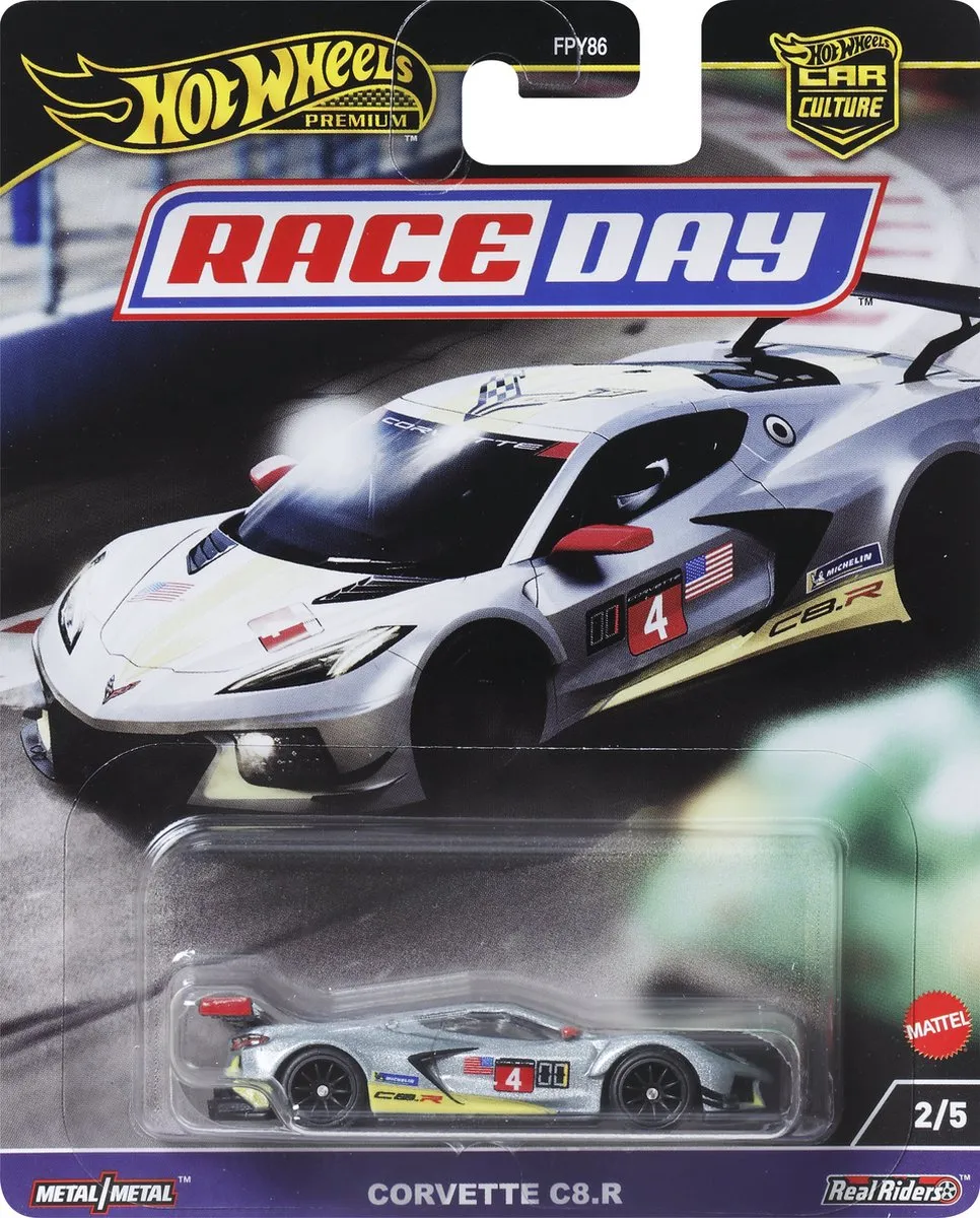Hot Wheels Car Culture Race Day Chevrolet Corvette C8.R HRV95