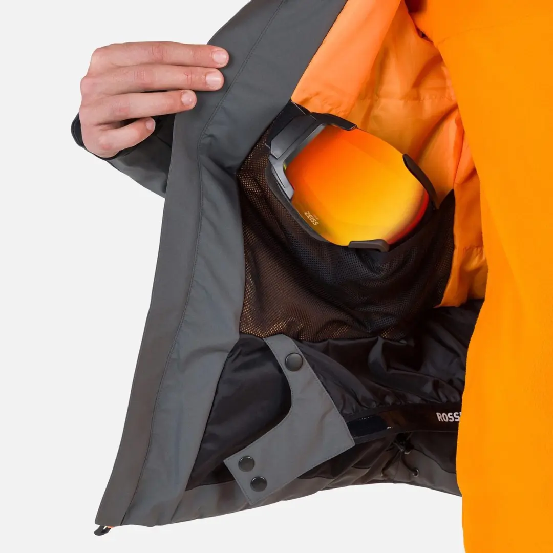 Rossignol Strawpile Ski Jas Heren - Grijs - afbeelding 6 van 6