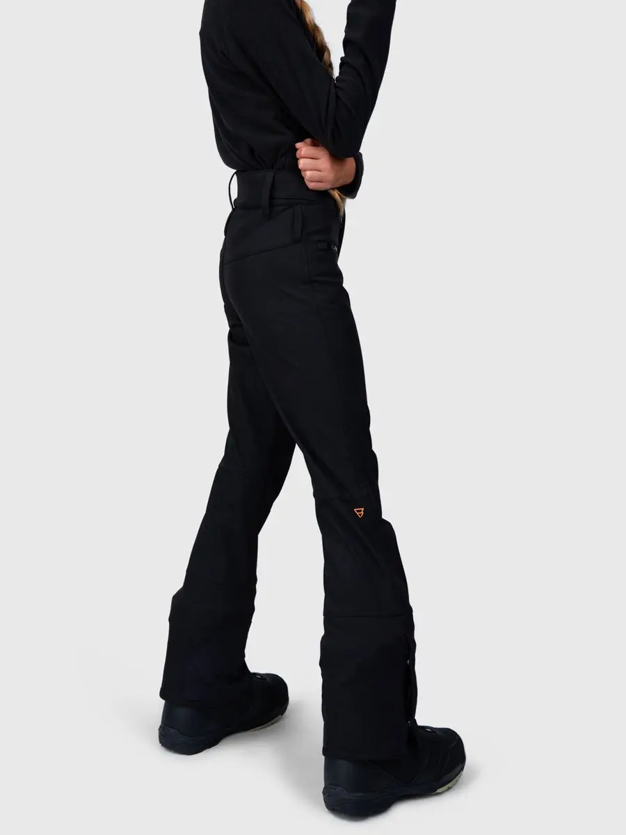 Brunotti Coldlaky Softshell Ski Broek Meisjes - Zwart - afbeelding 5 van 6