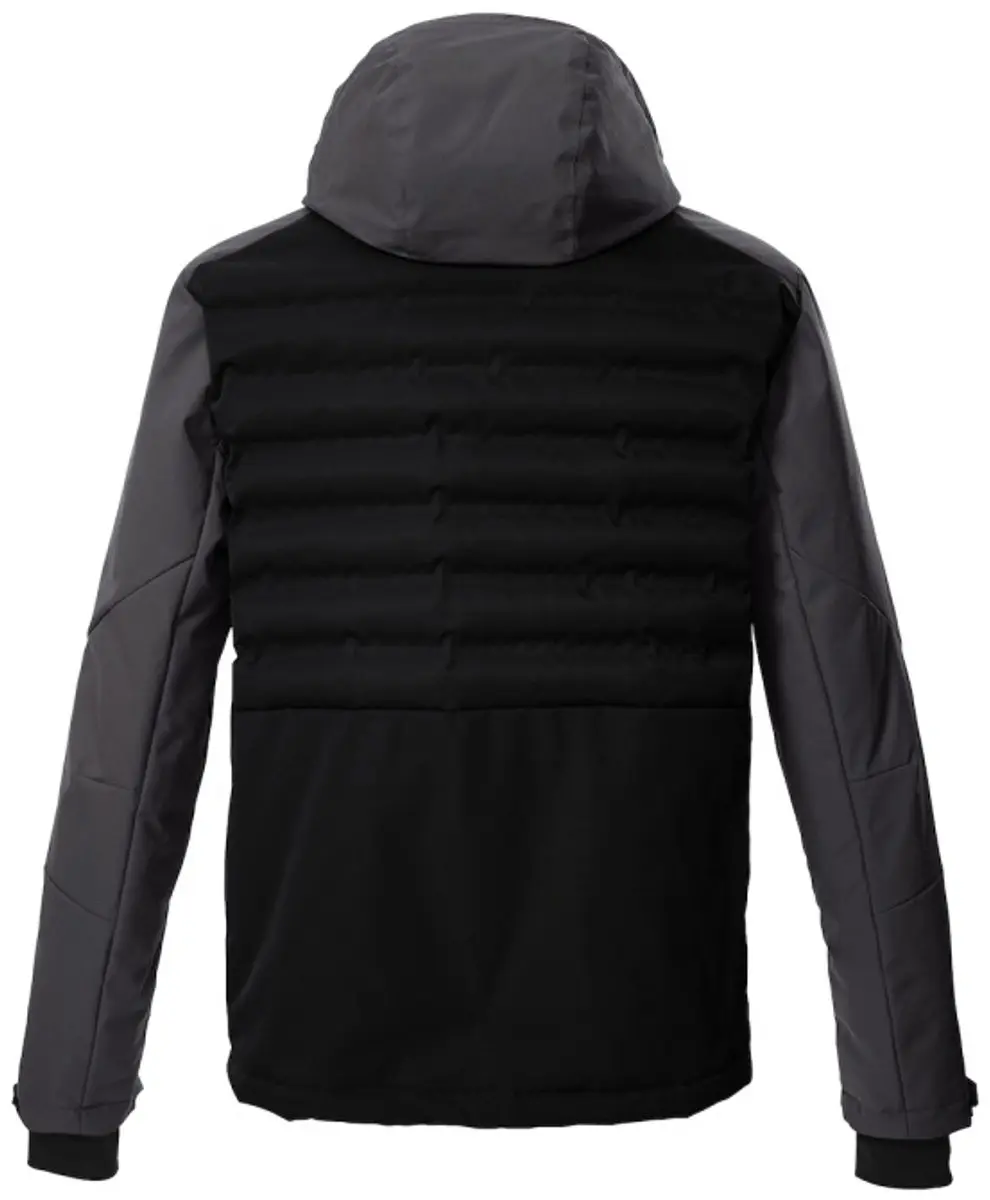 Killtec KSW 72 Ski Jas Heren - Zwart/Grijs - afbeelding 2 van 2