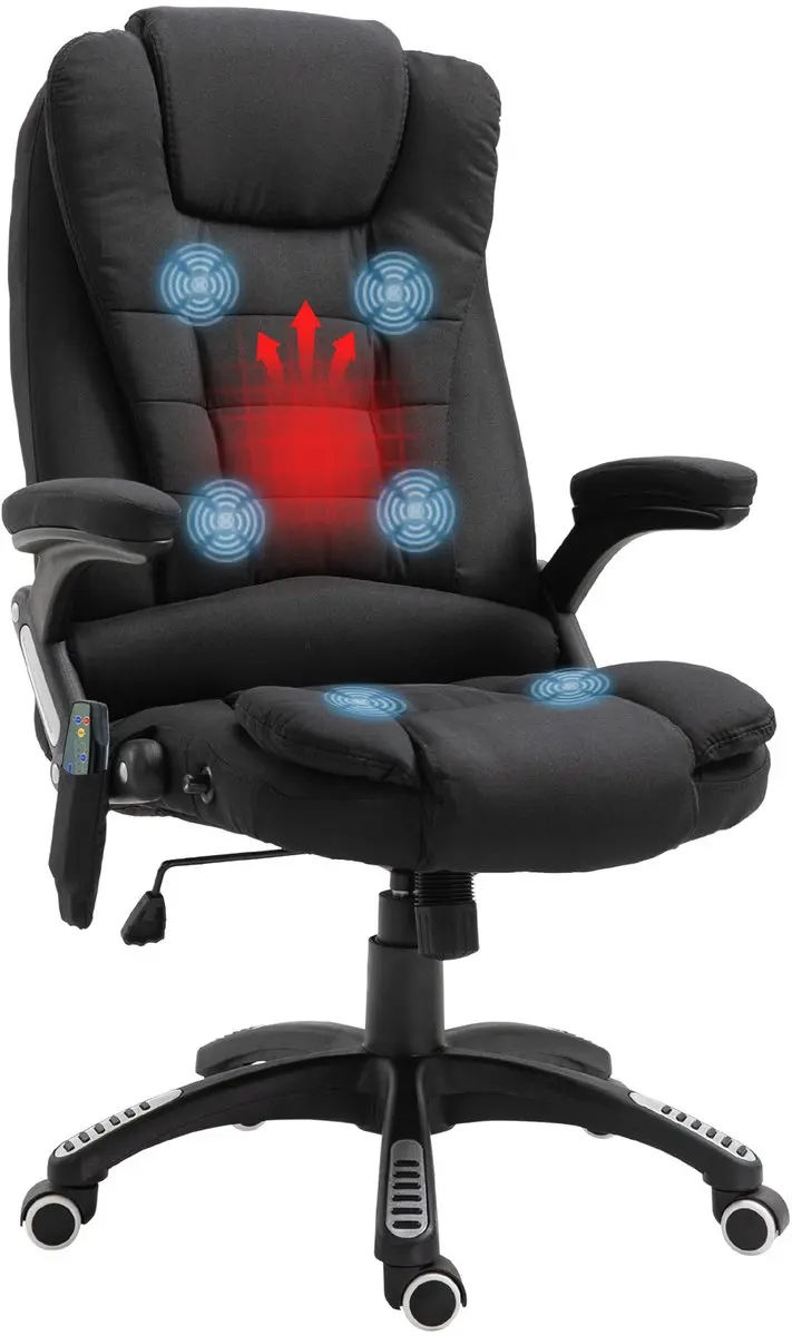 Vinsetto massage bureaustoel
