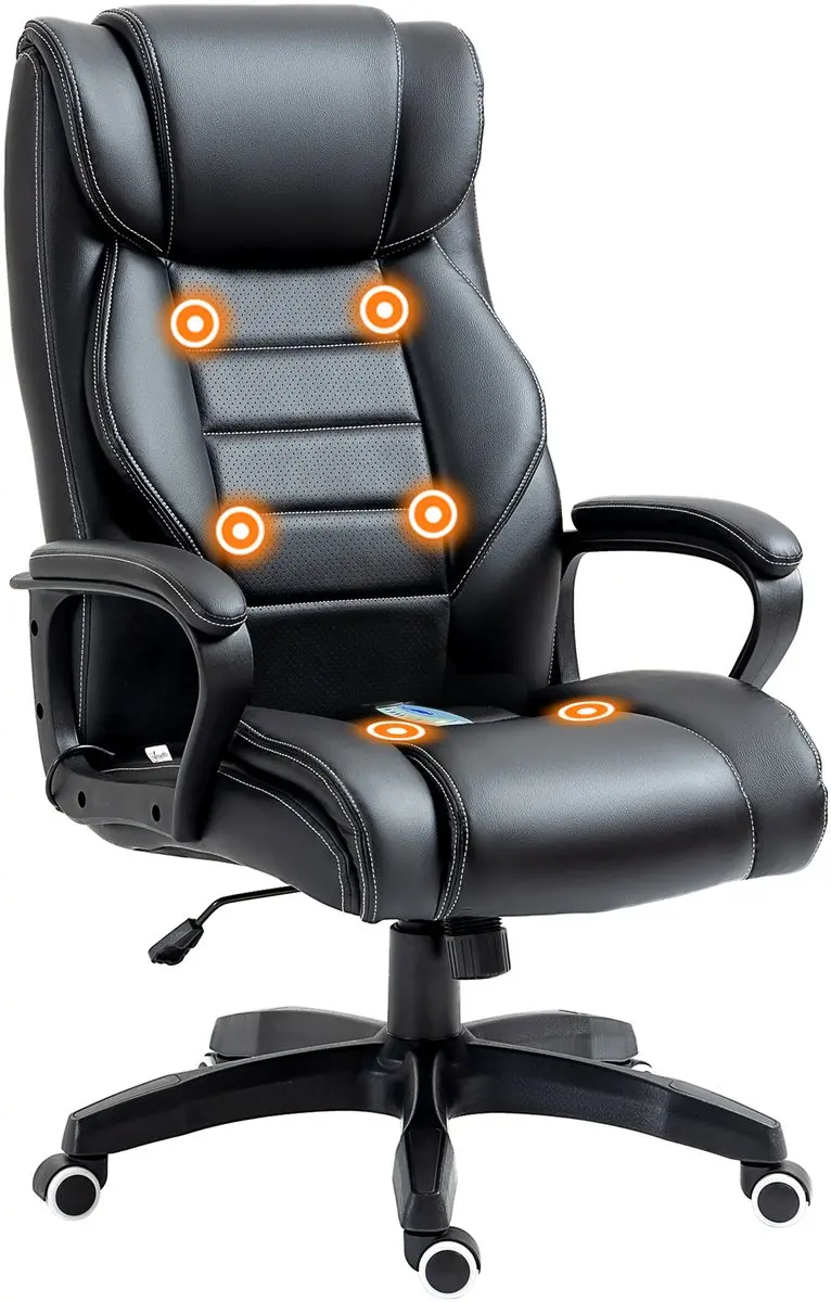 Vinsetto massage bureaustoel