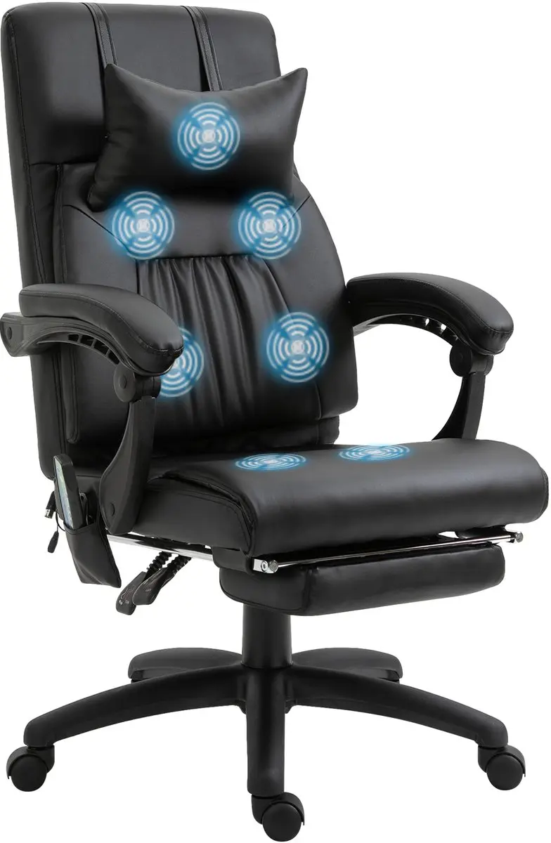 Vinsetto massage bureaustoel