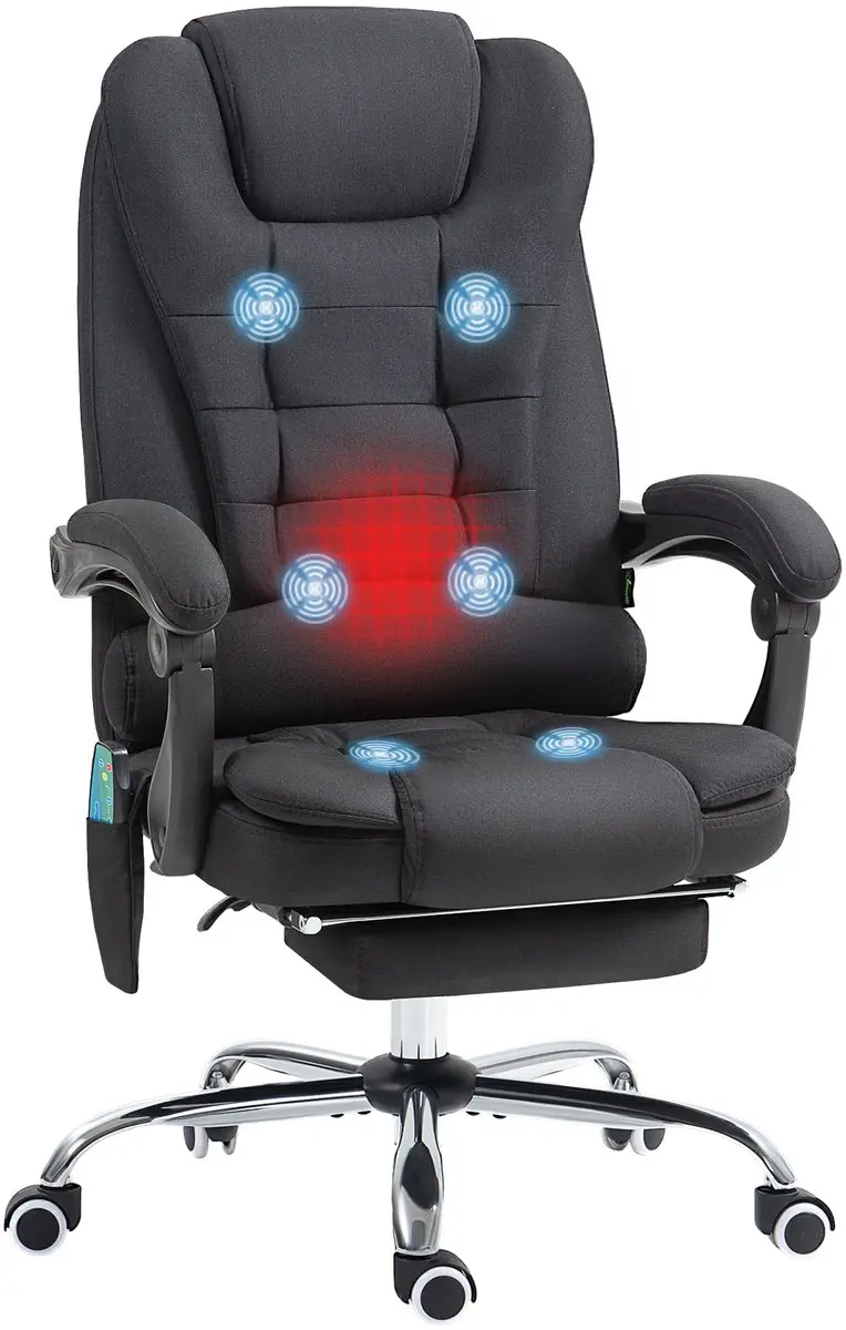 Vinsetto massage bureaustoel