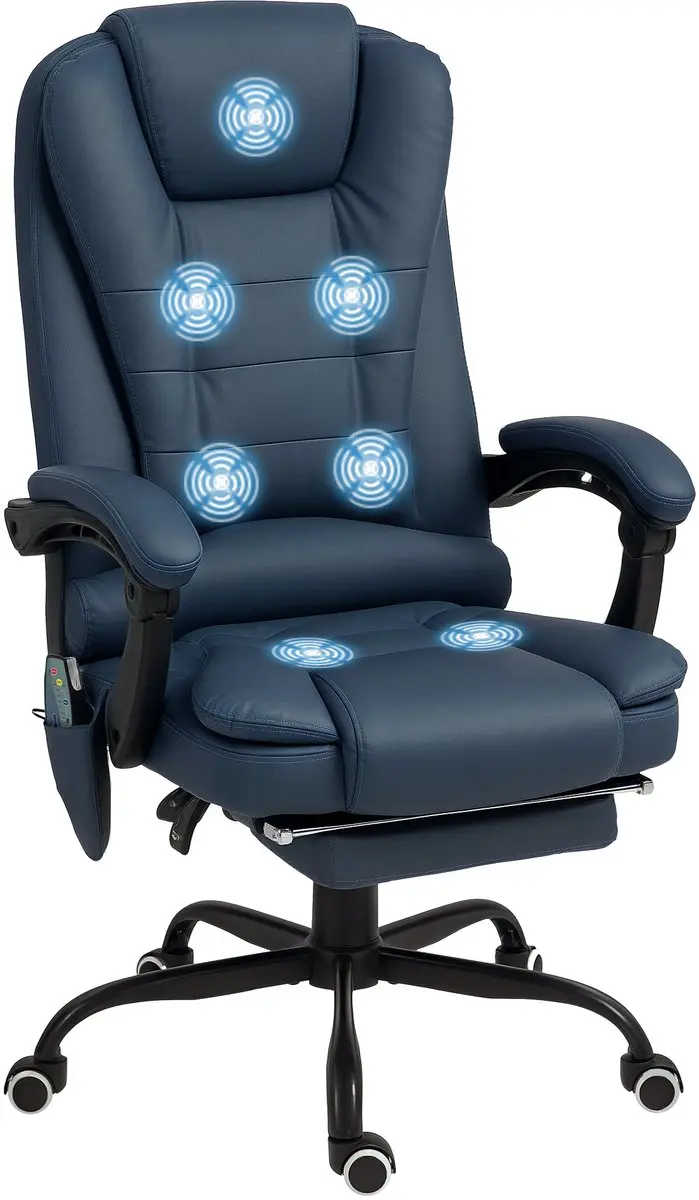 Vinsetto Massage Bureaustoel