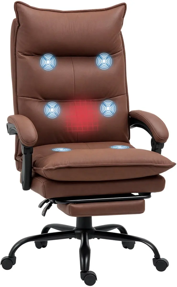 Vinsetto massage bureaustoel