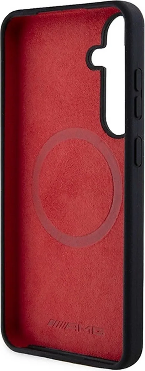 Mercedes-AMG Carbon Pattern Back Case - Samsung Galaxy S24 - Zwart
