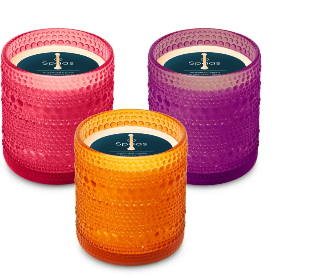 Spaas Set van Marrakesh Kaarsen