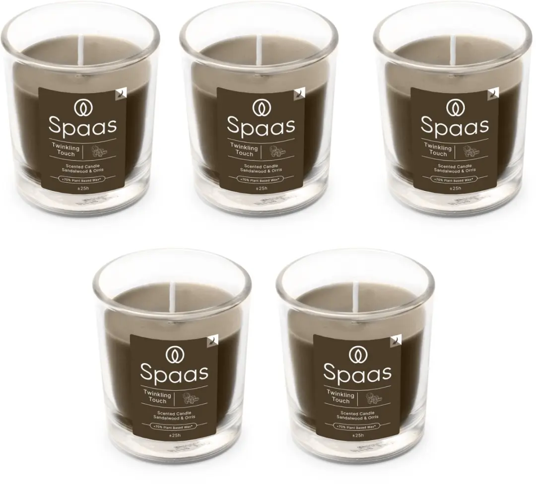 Spaas Geurkaars in glas