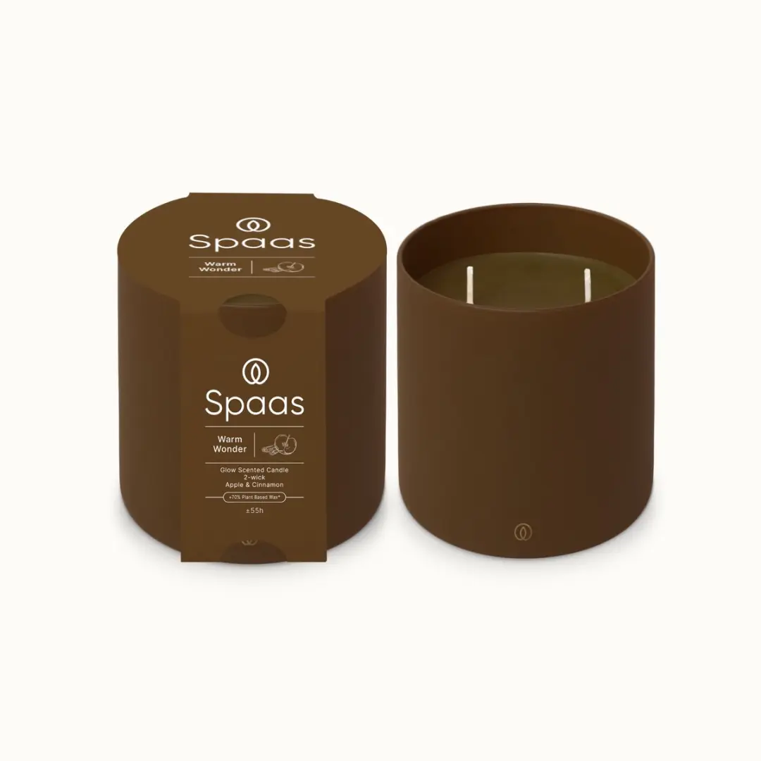Spaas Glow Geurkaars in glas