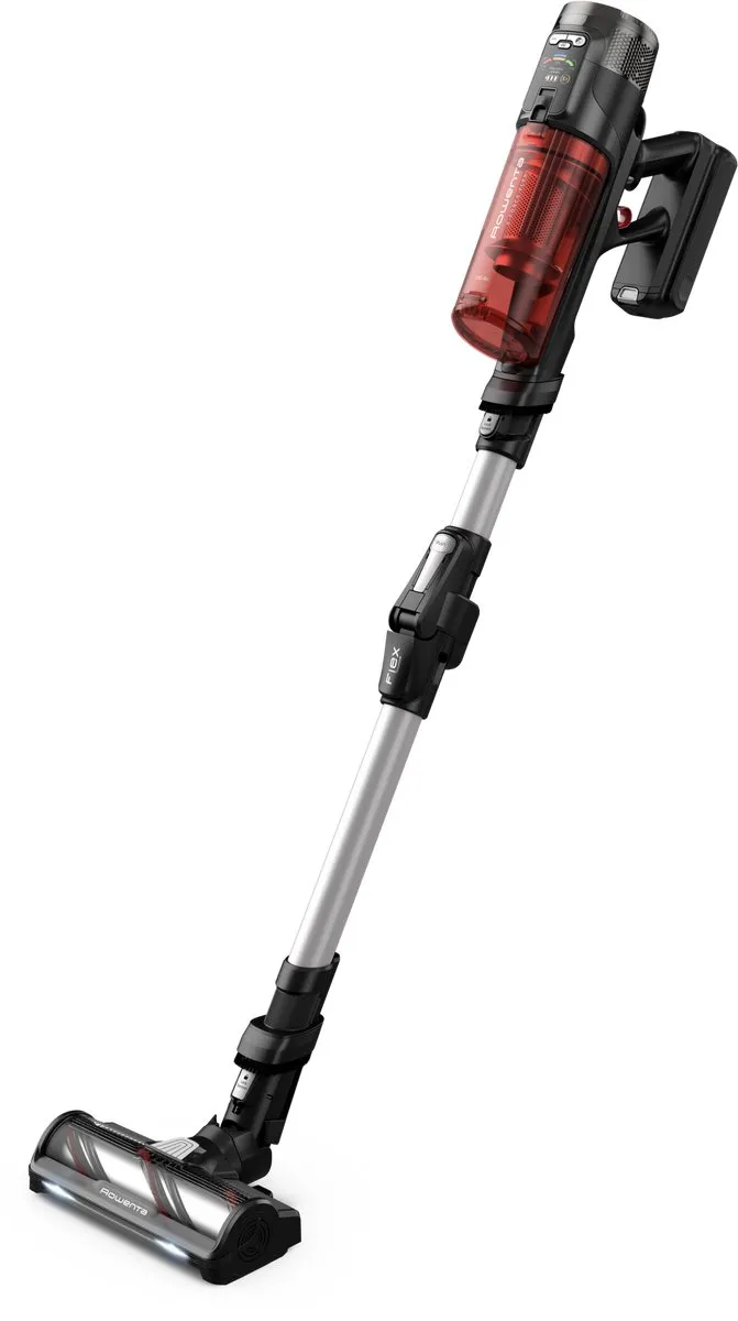 Rowenta X-Force Flex 13.60 RH9A93 Stofzuiger - 150 Airwatts - Rood/Zwart