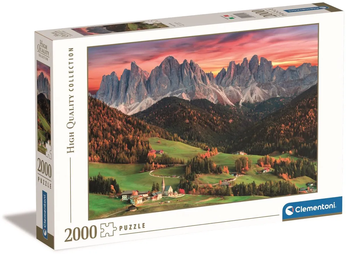 Clementoni Val di Funes Puzzel 2000 Stuks