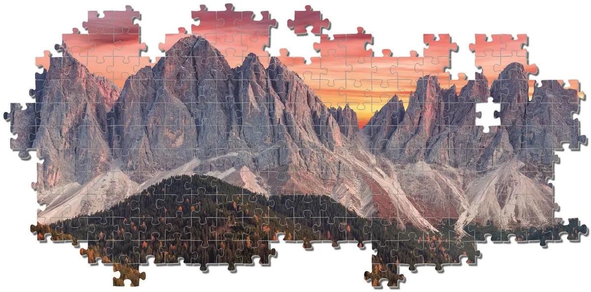 Clementoni Val di Funes Puzzel 2000 Stuks - Multi kleur